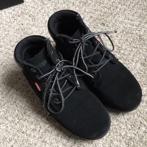 Black Levi Boots